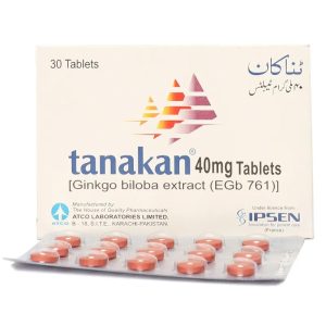 Tanakan 40mg tablets in Pakistan