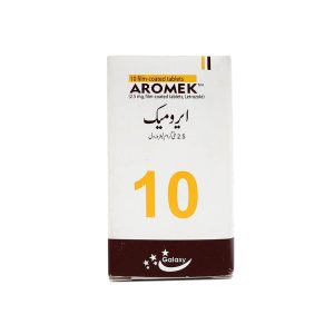 Aromek 2.5mg tablets in Pakistan