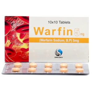 Warfin 5mg tablets in Pakistan