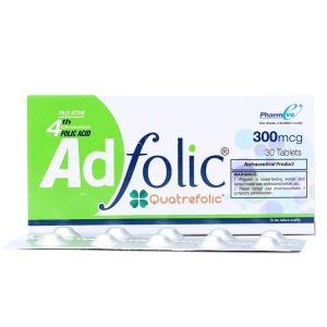 Ad Folic 300mcg tablets in Pakistan