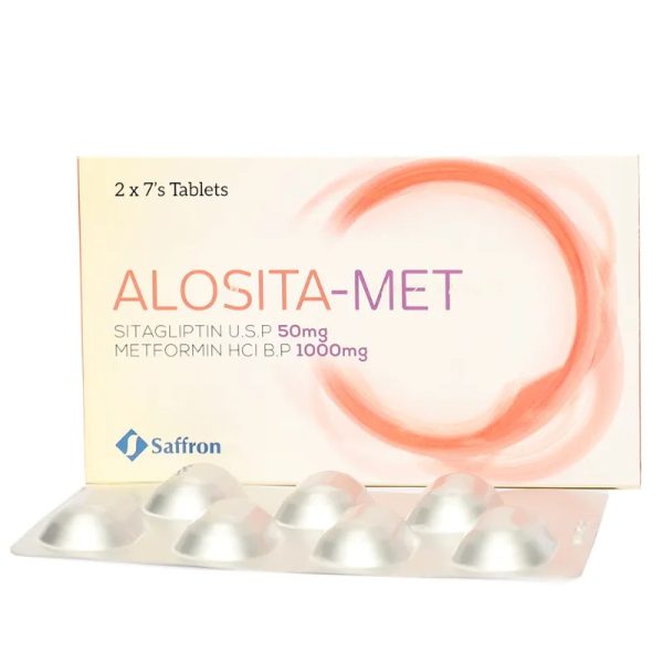 Alosita-MET 50mg/1000mg tablets in Pakistan