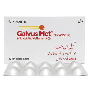 Galvus Met 50mg/850mg tablets in Pakistan