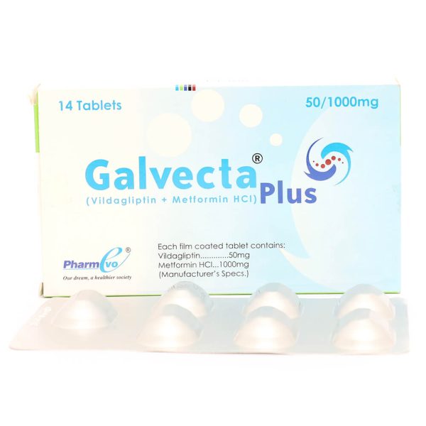 Galventa Plus 50mg/1000mg tablets in Pakistan