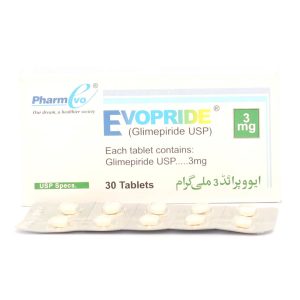 Evopride Plus 3mg tablets in Pakistan