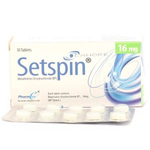 Setspin 16mg tablets in Pakistan