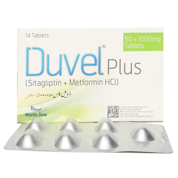 Duvel Plus 50+1000mg tablets in Pakistan