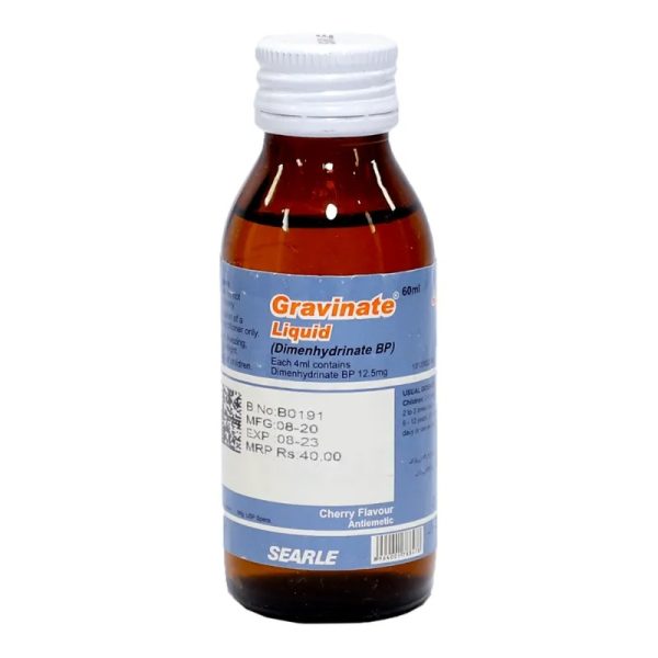 Gravinate 60ml Syrup in Pakistan