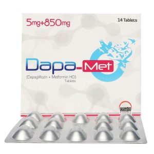 dapa-met 5mg+850mg tablets in Pakistan