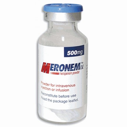 Meronem Injection 500mg 1 vial