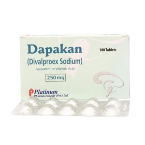 Dapakan 250mg pack seizure control tablets Pakistan