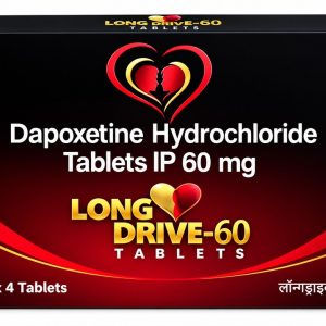 Dapoxetine Hydrochloride 60mg Long Drive tablets