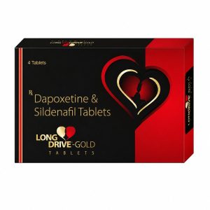 Long Drive 60mg (Dapoxetine) Tablets Strip of 4