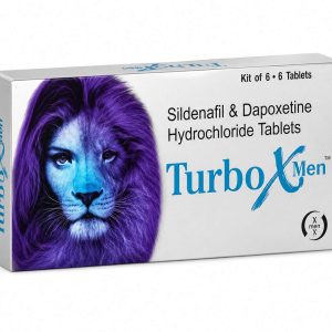 TurboX Men Dapoxetine & Sildenafil Hydrochloride Tablets