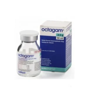 Octagam 2.5g/50ml Injection (immunoglobulin G)