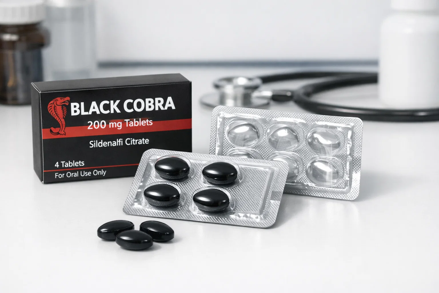 Black Cobra Tablets Uses, Benefits and Side Effects