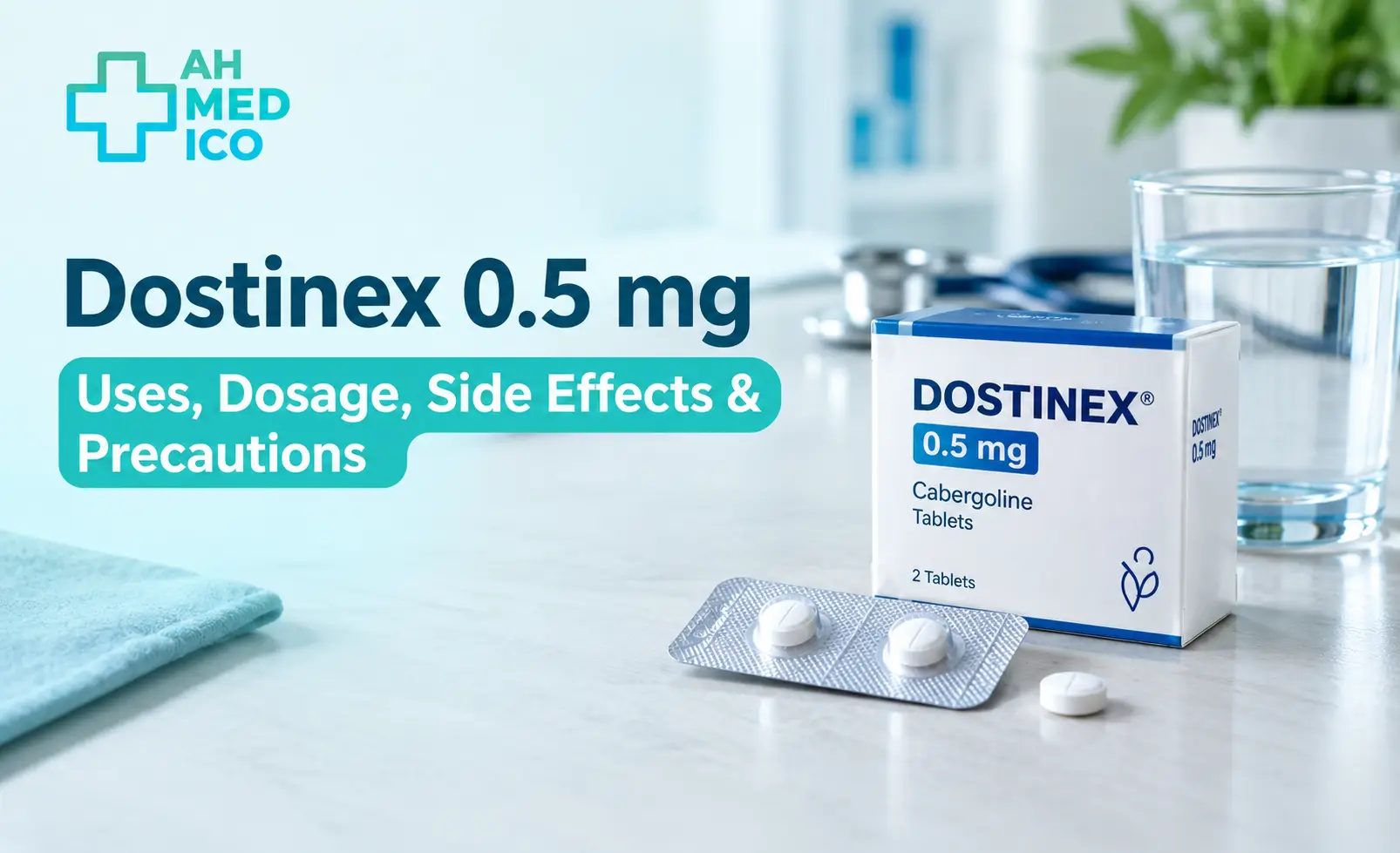 Dostinex 0.5 mg uses, dosage and side effects